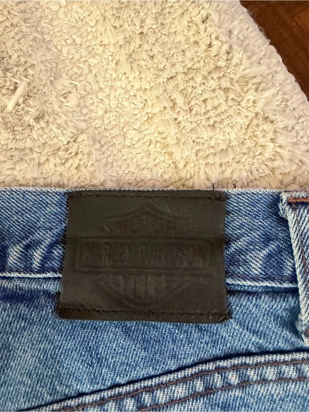Harley Davidson Men's Blue Straight-leg jeans